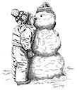Love the Snowman